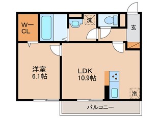 ルミエールMKⅡの物件間取画像